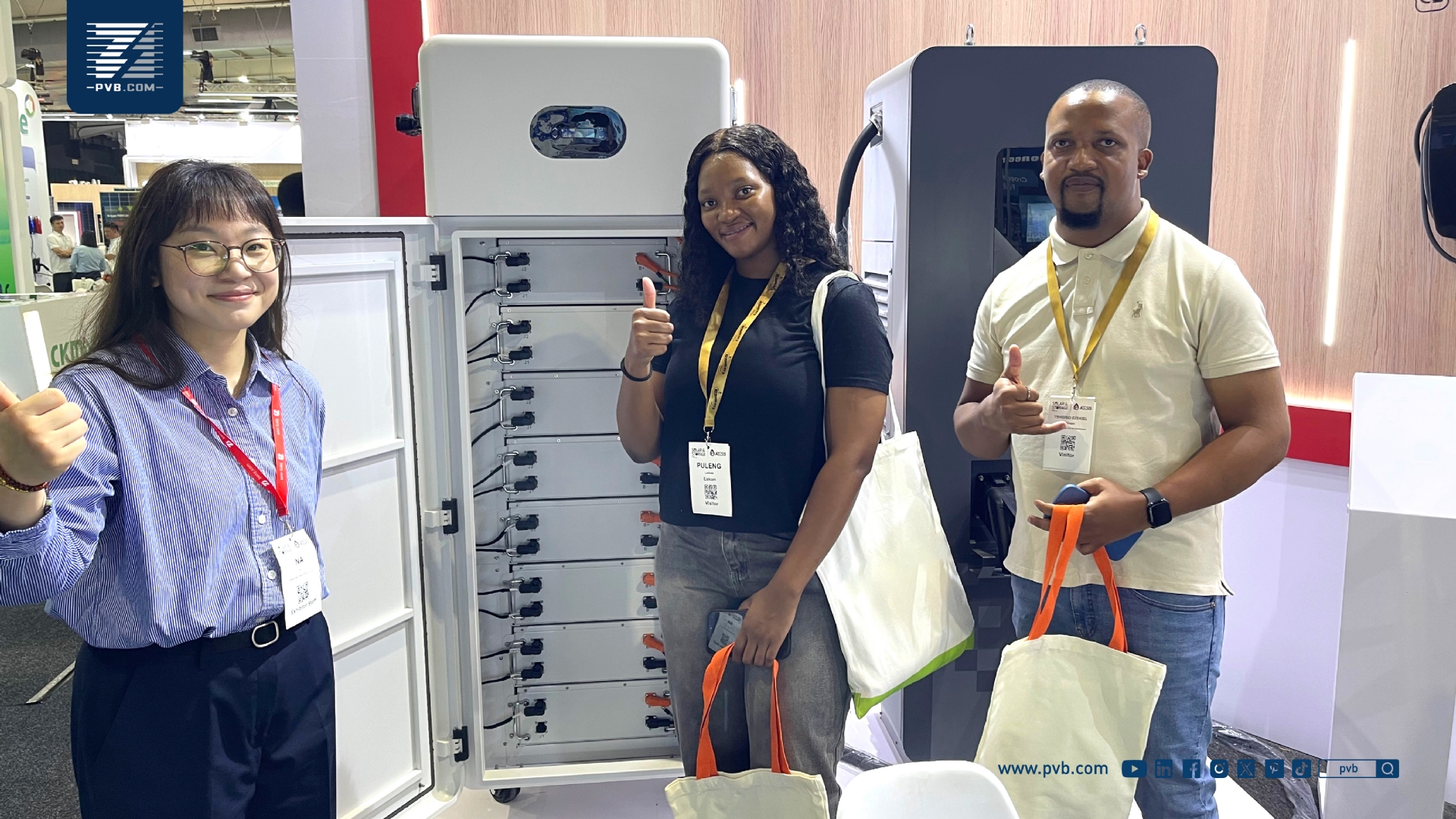 PVB Showcases Advanced Energy Storage Solutions at Solar & Storage Live Africa 2026