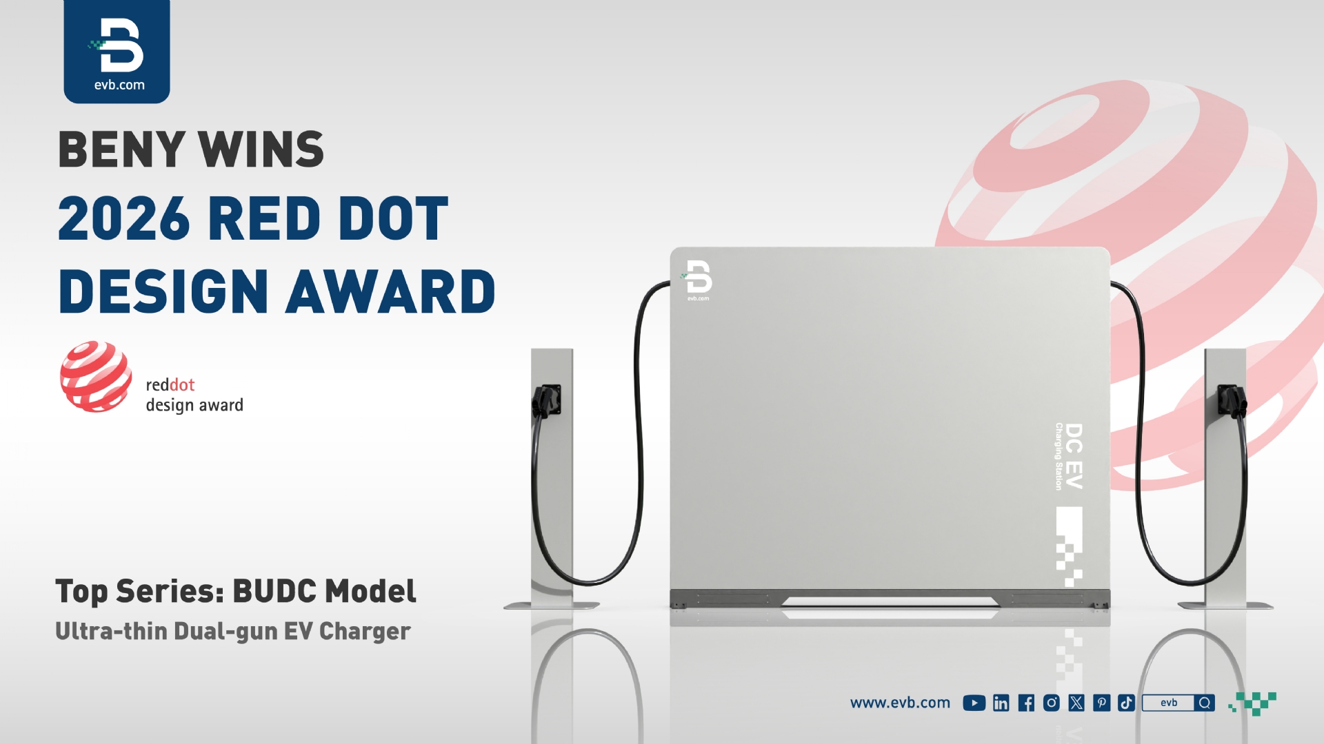 Excellence Recognized | EVB: 2026 Red Dot Award Winner